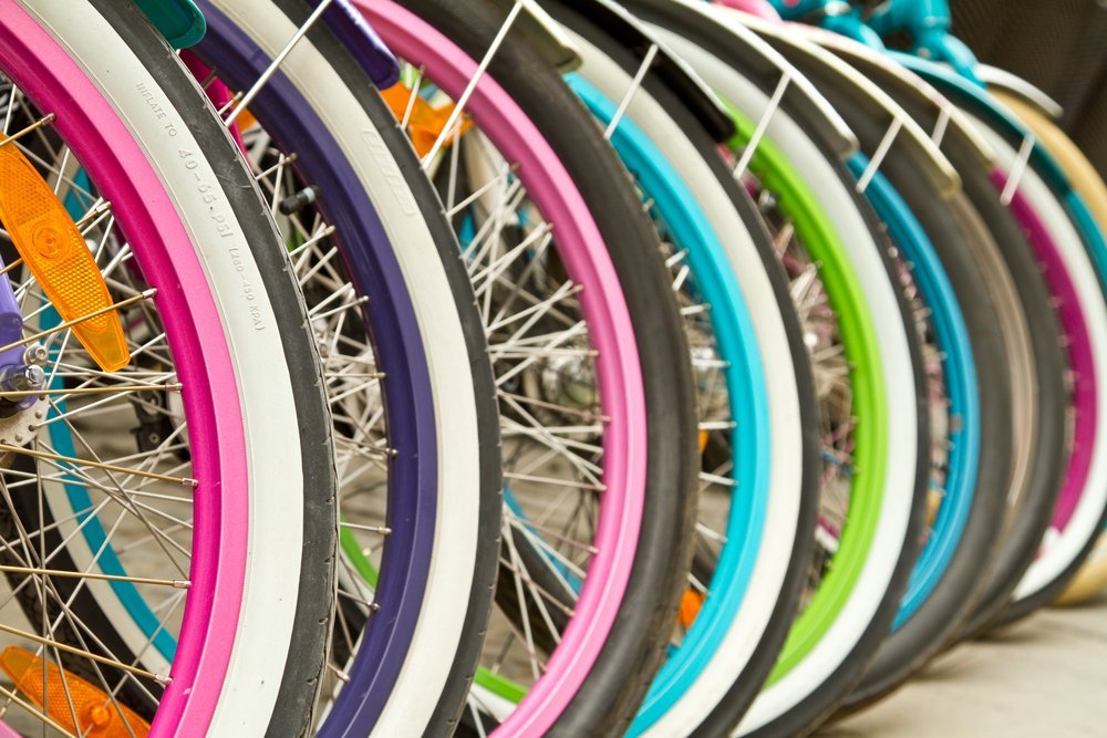 Verschiedene Arten von Rennrad-Reifen
